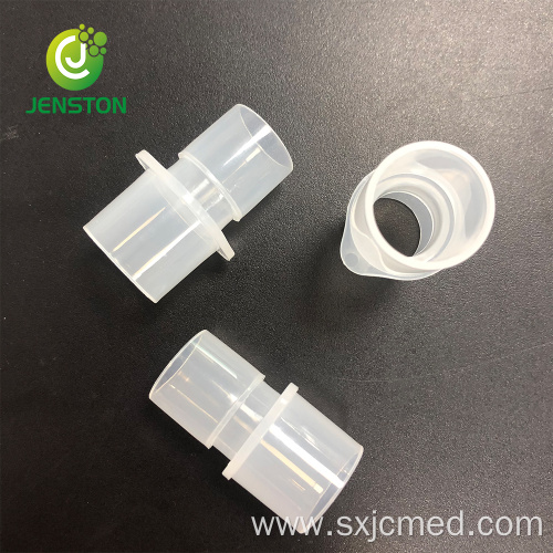 End connector for breathing circuit 22M 22F